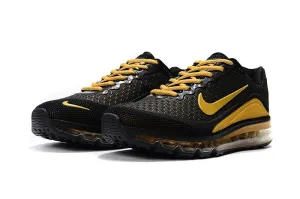 2017.5 KPU Black and Yellow Men's Running Shoes