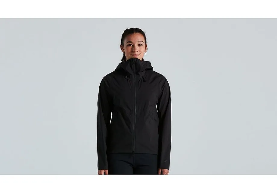 2021 SPECIALIZED TRAIL-SERIES RAIN JACKET WOMENS - X-SMALL, BLACK