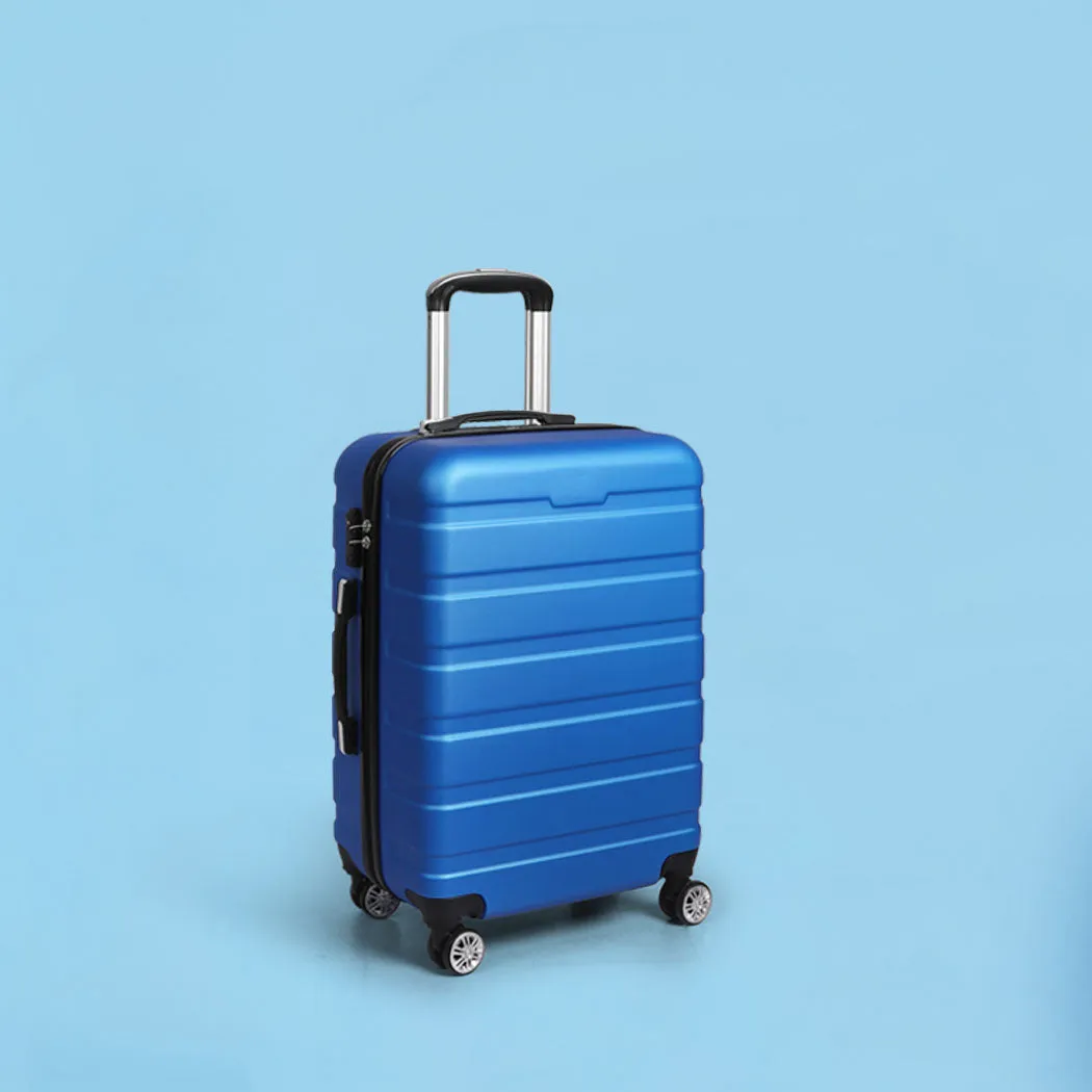 20" Carry On Luggage Case - Blue