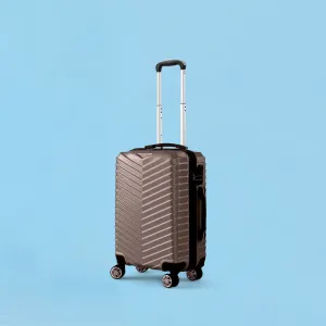 20" Carry On Travel Luggage - Coffee