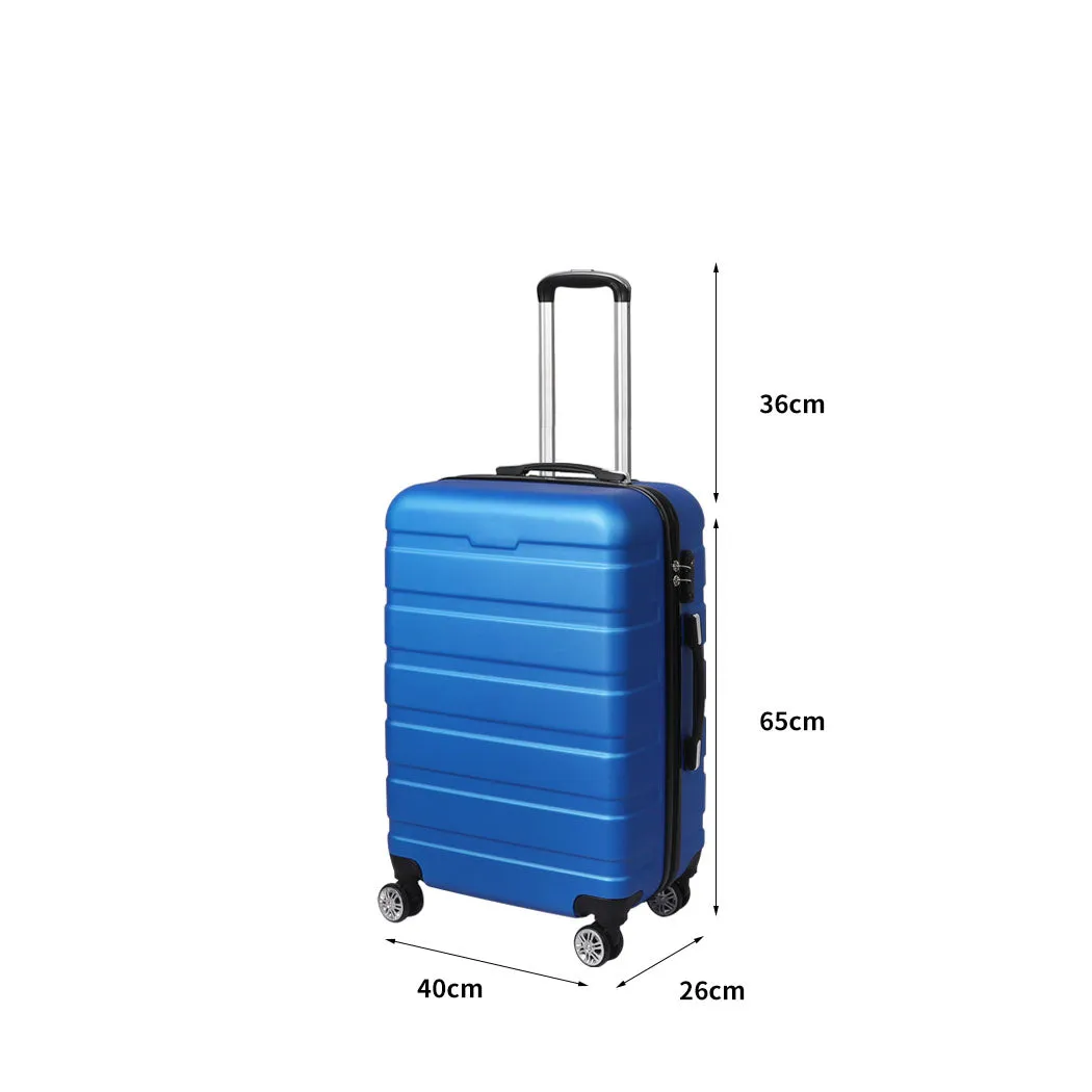 24"Luggage Case Suitcase - Blue