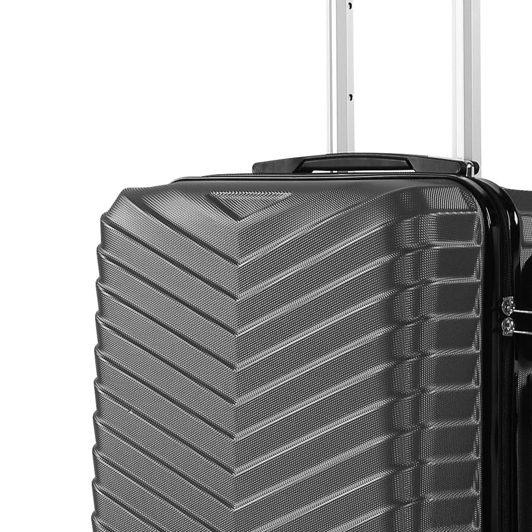 28" Luggage Suitcase Travel - Grey