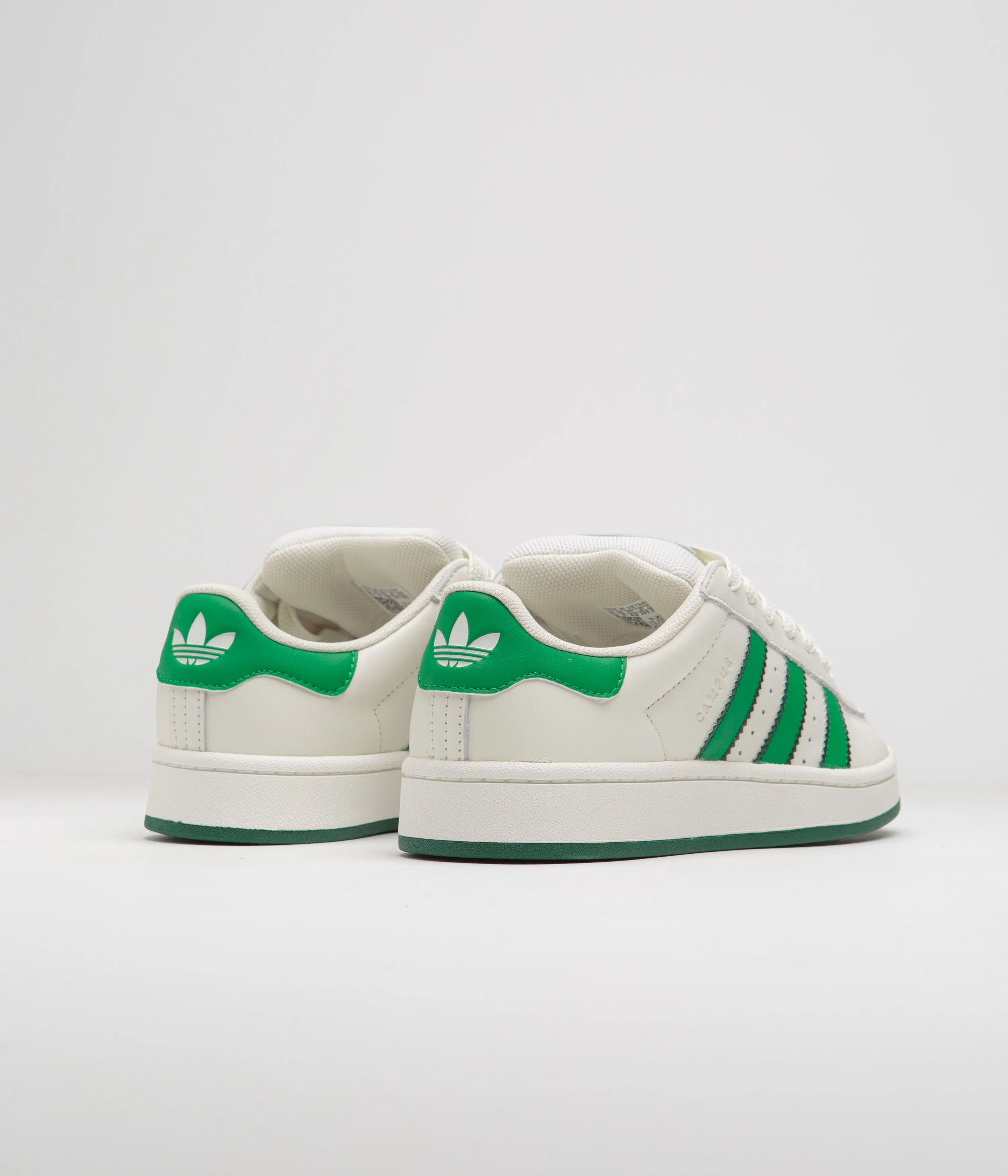 Adidas Campus 00s Shoes - Core White / Green / Off White