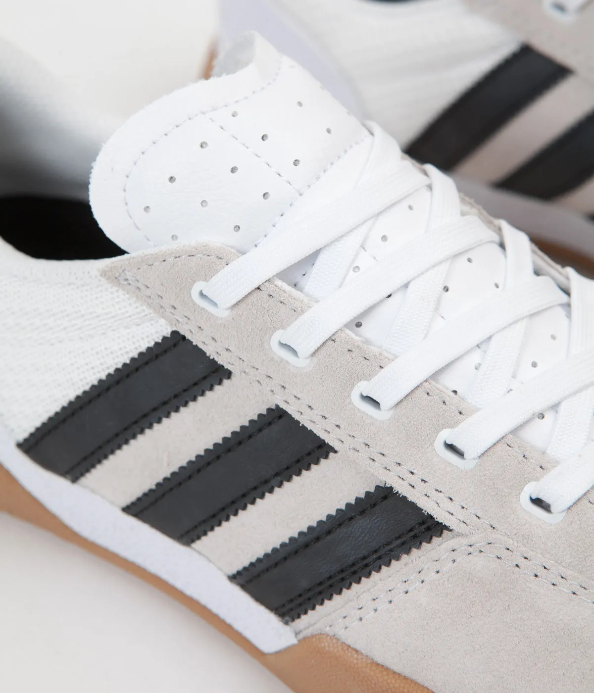 Adidas City Cup Shoes - White / Core Black / Gum4