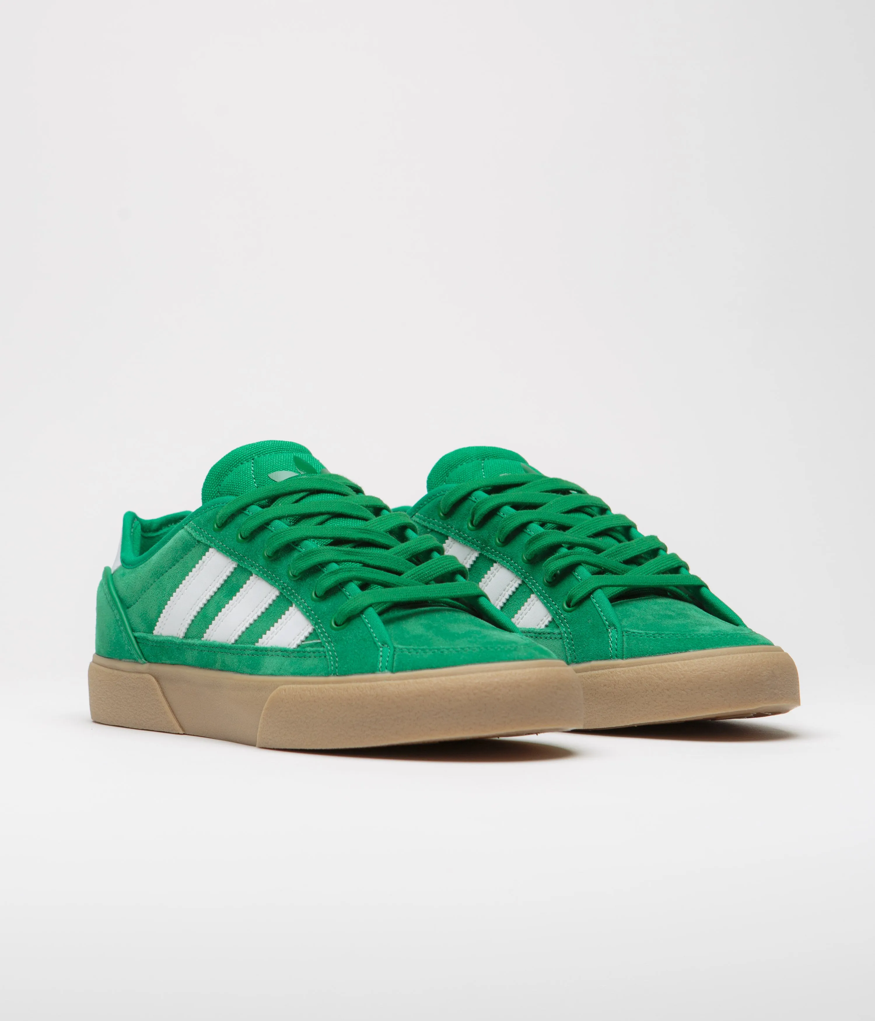 Adidas Court TNS Premiere Shoes - Custom Green / FTWR White / Gum4