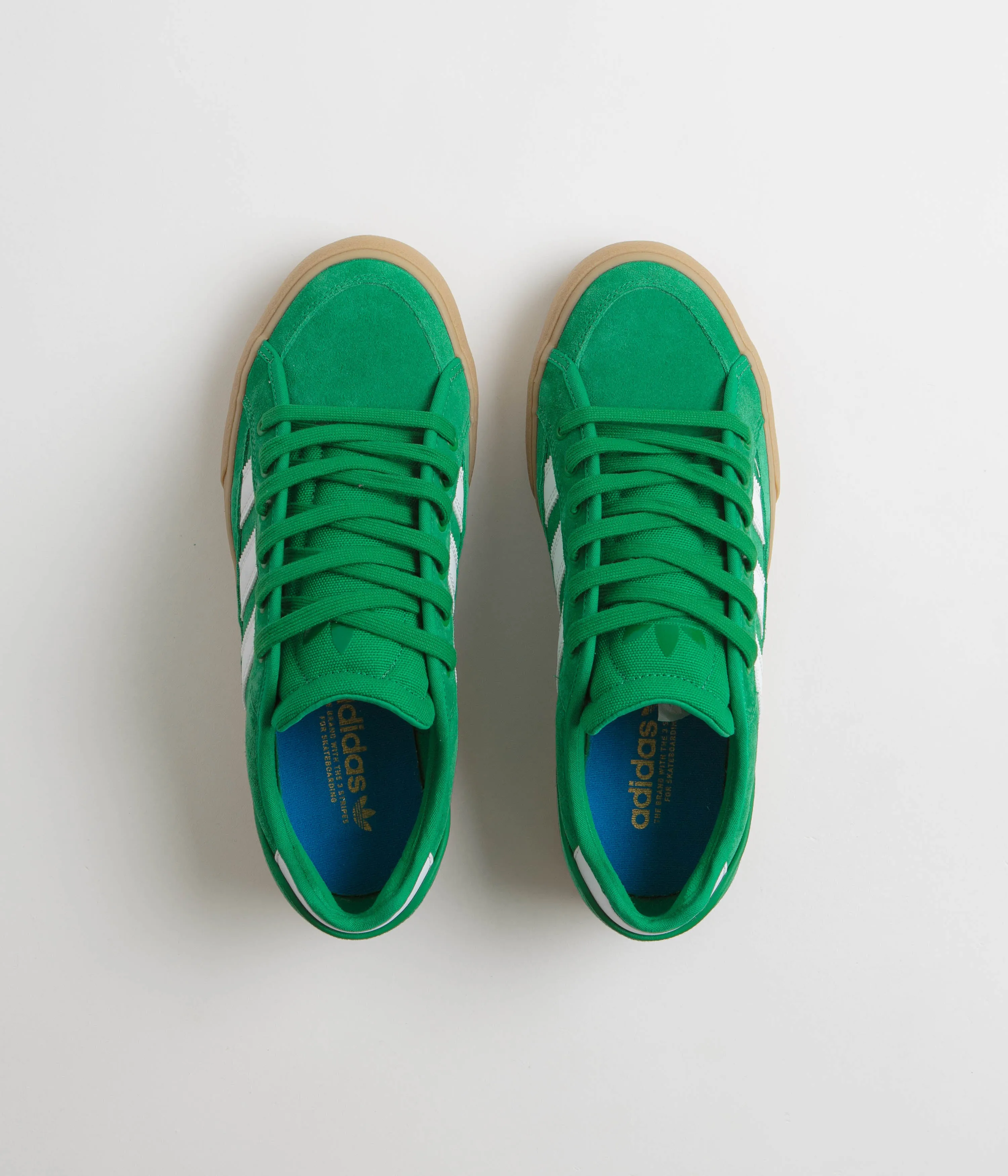 Adidas Court TNS Premiere Shoes - Custom Green / FTWR White / Gum4