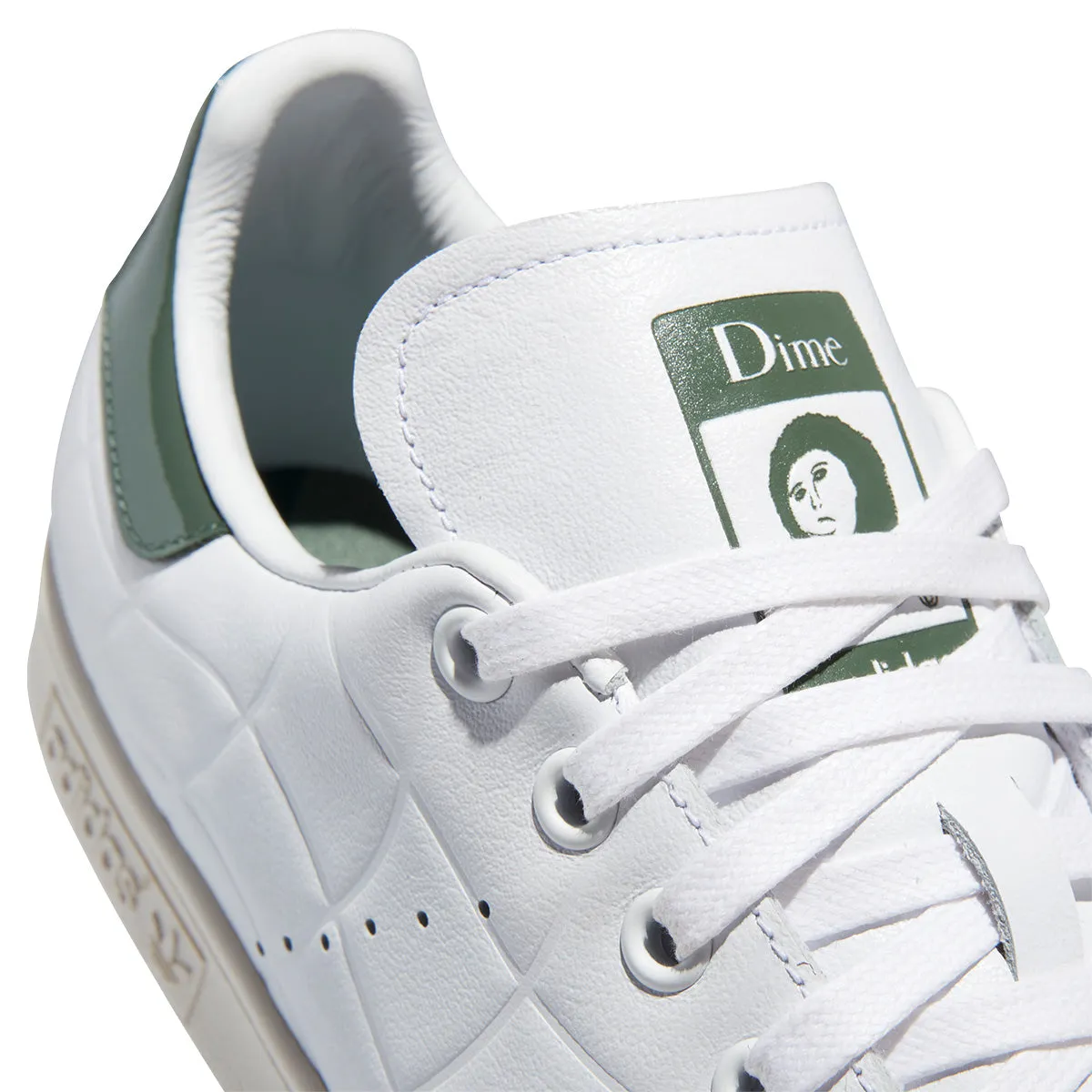 Adidas Dime Stan Smith Cloud White / Collegiate Green / Green Oxide