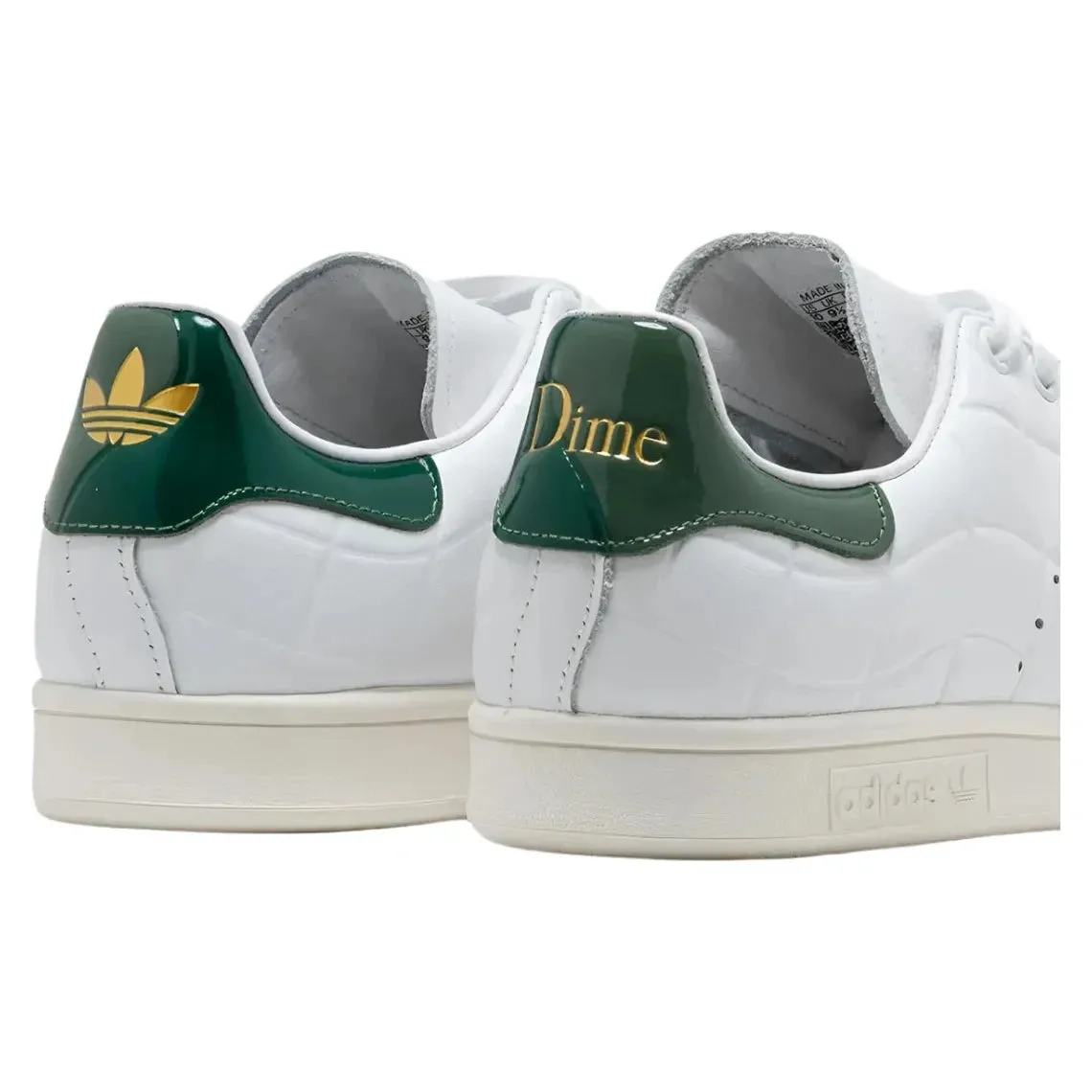 Adidas Dime Stan Smith Cloud White / Collegiate Green / Green Oxide