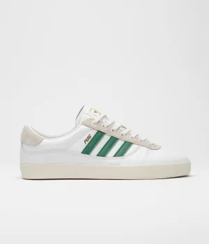 Adidas Puig Indoor Shoes - FTWR White / Dark Green / Cream White