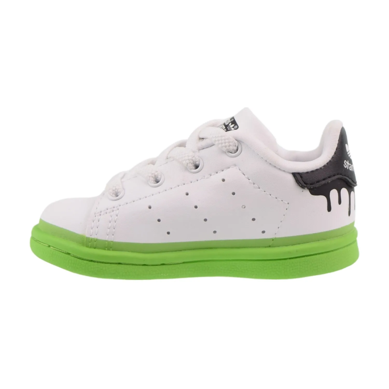 Adidas Stan Smith EL I Toddlers' Shoes Cloud White-Team Semi Solid Green