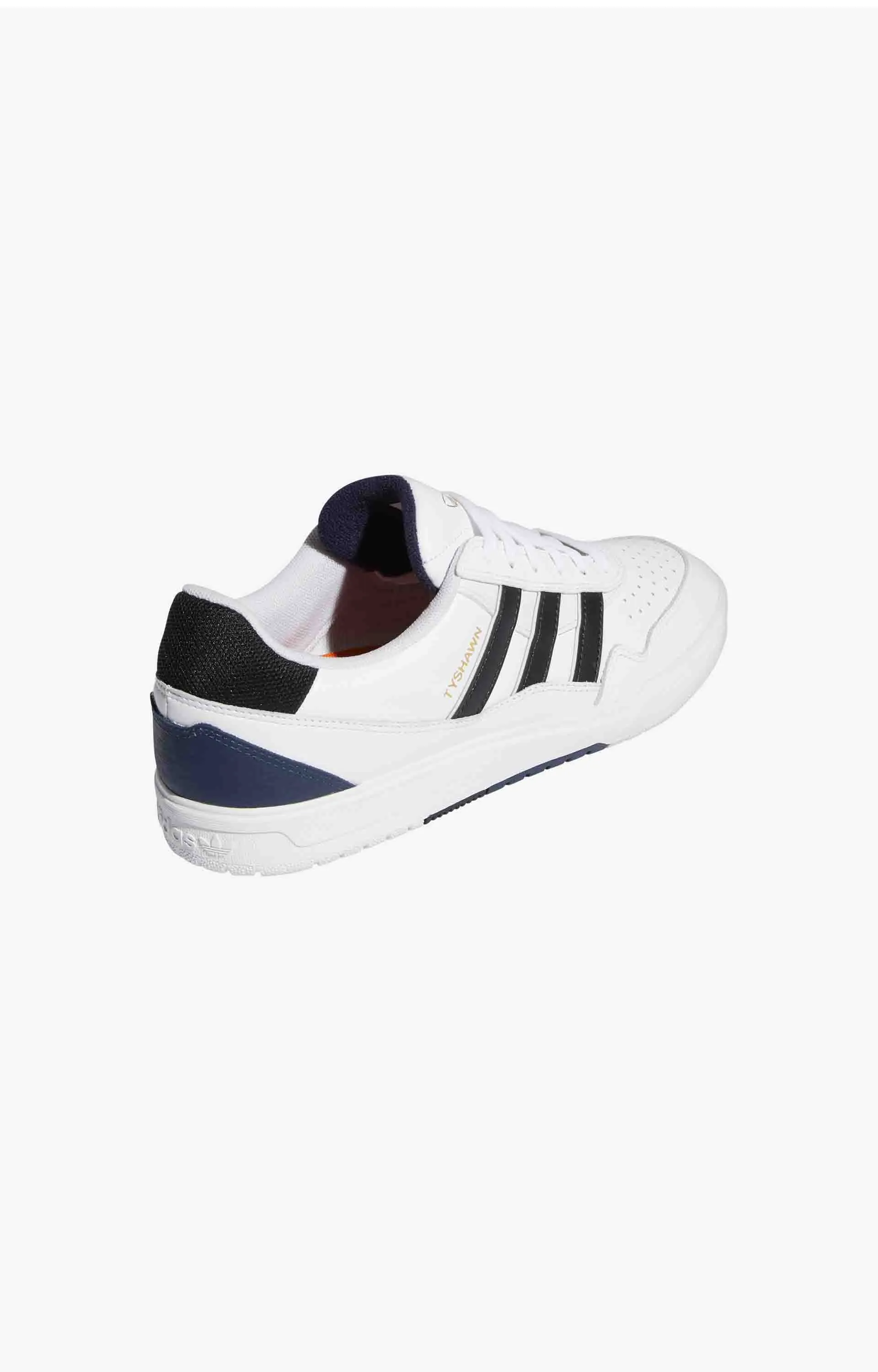 Adidas Tyshawn II Shoe, White/Black/Navy