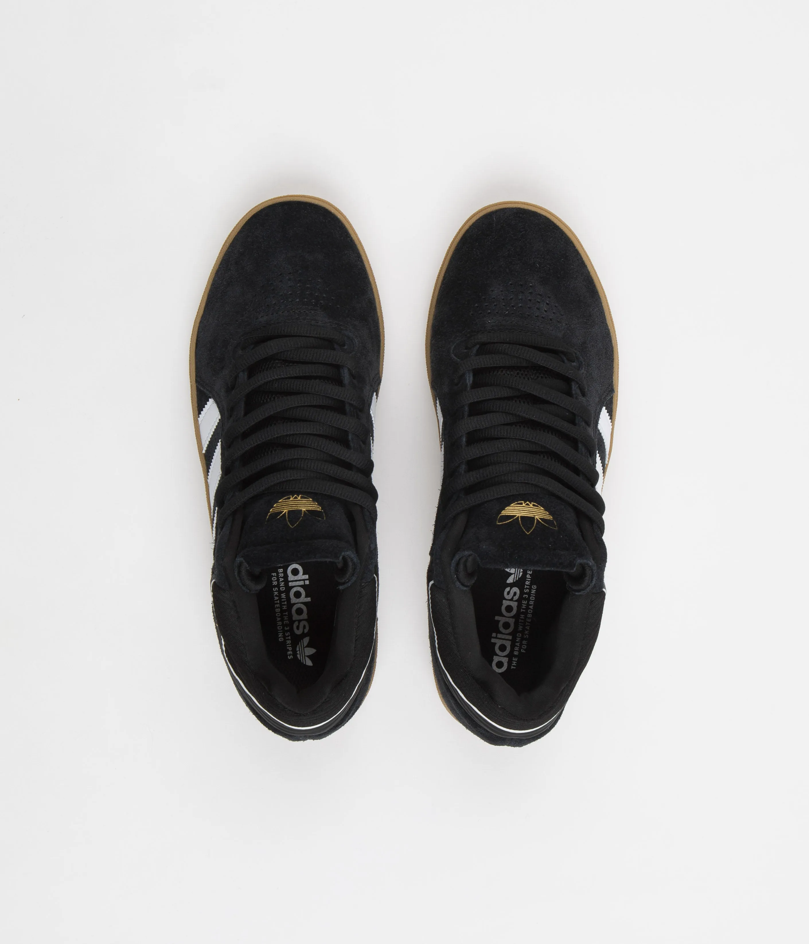 Adidas Tyshawn Shoes - Core Black / FTWR White / Gold Metallic