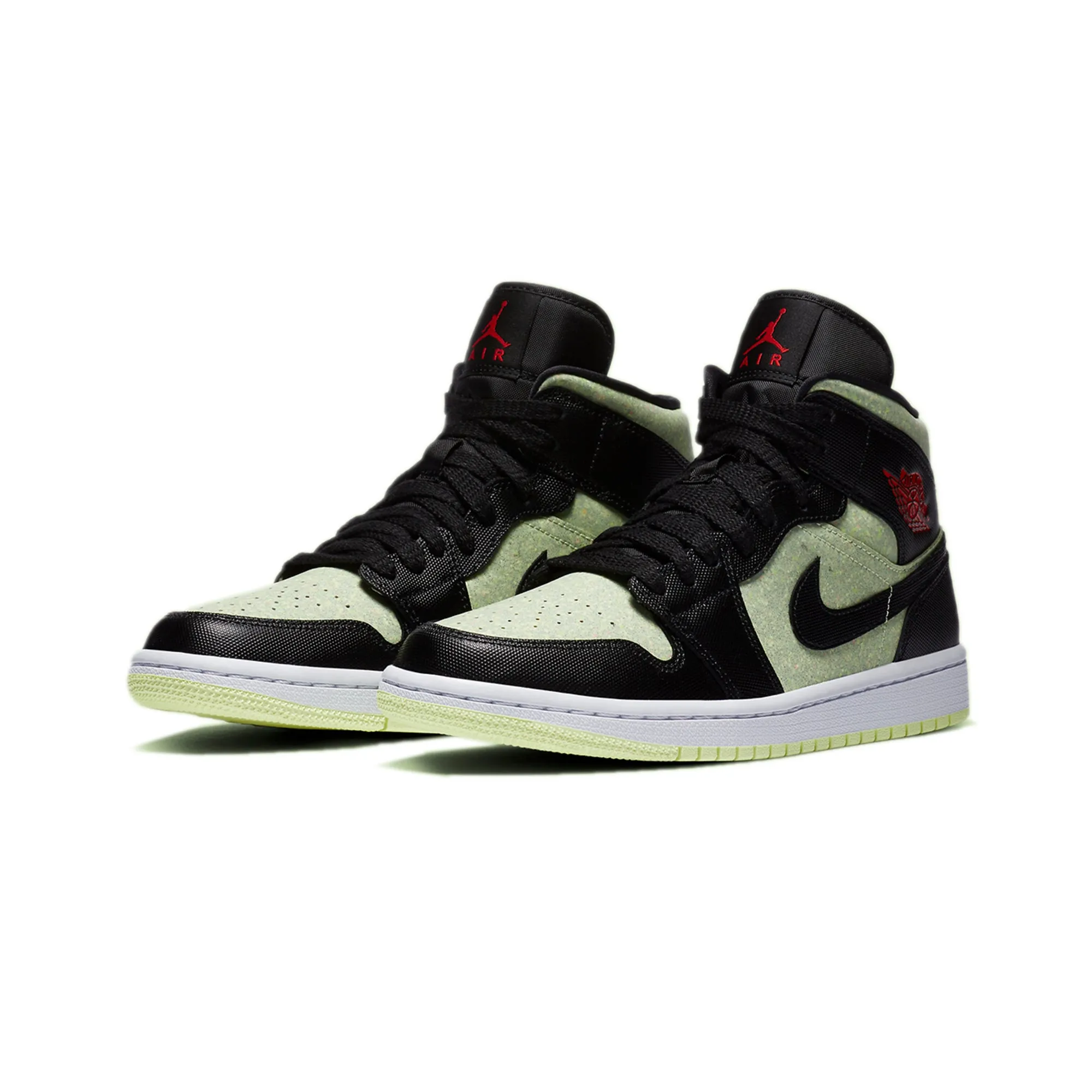 Air Jordan Womens Jordan 1 Mid SE 'Barely Bolt' Shoes