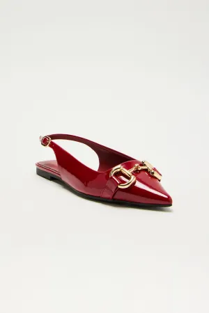 All Day Long Flats - Burgundy