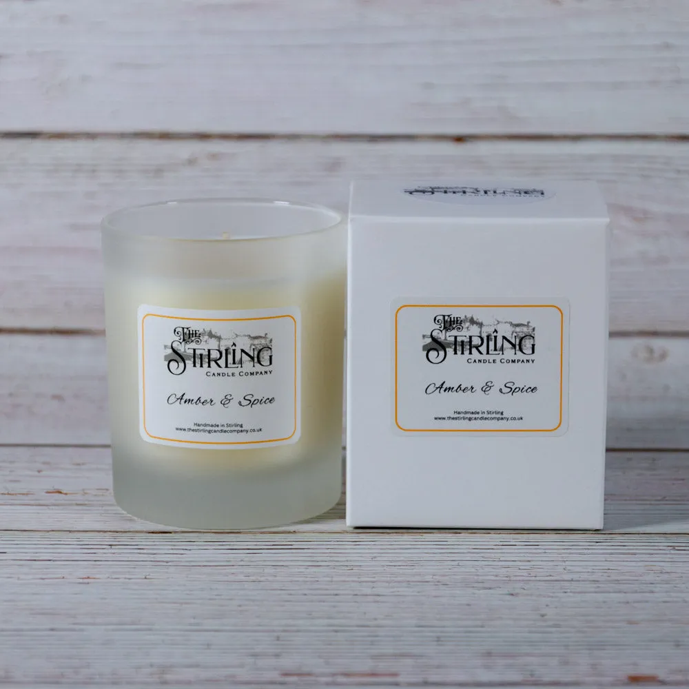 Amber & Spice - Medium Candle