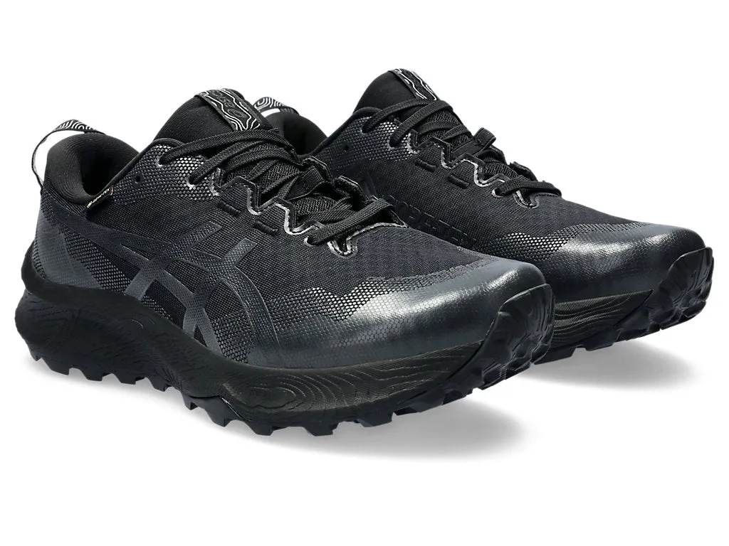 Asics Gel Trabuco 12 GTX (B Width) - Black/Graphite Grey (Womens)