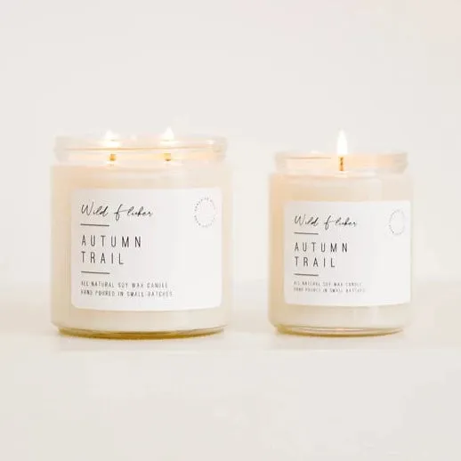 Autumn Trail Double Wick Candle