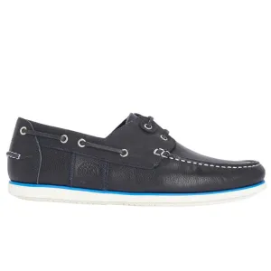 Barbour Wake Boat Shoe - Navy