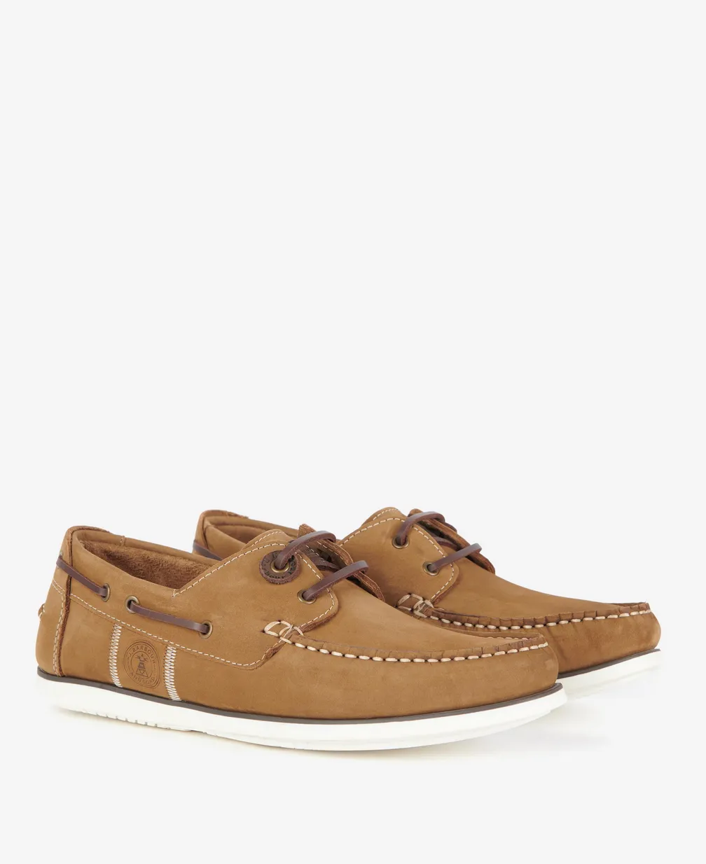 Barbour Wake Boat Shoe - Russet / Orange