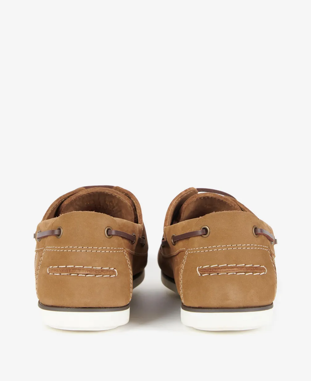 Barbour Wake Boat Shoe - Russet / Orange