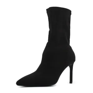 Bershka Stilettos Heels Sock Boots | Textile