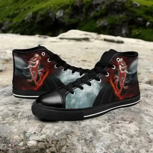 Bleach Genryusai Shigekuni Yamamoto Bankai Shoes High Top Sneakers for Kids and Adults