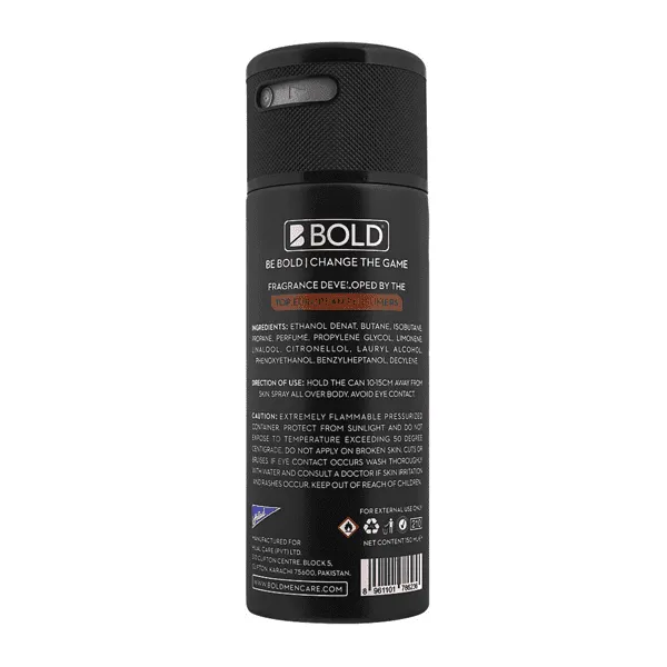 BOLD PARTY DEODORANT BODY SPRAY 150ML