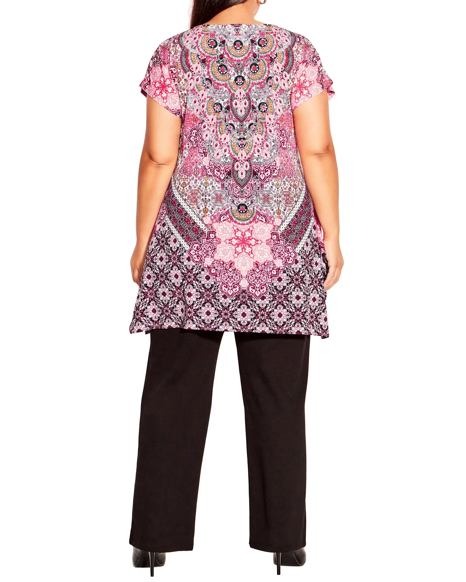 Bonnie Bling Tunic | Pink / Magenta