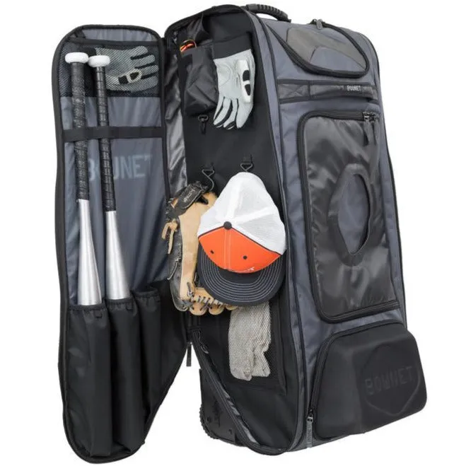 Bownet Commander Wheeled Catcher's Bag: BN-COMMANDER BAG