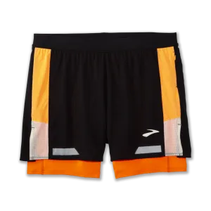 BROOKS - Men's Run Visible 5" 2-in-1 Shorts 2.0