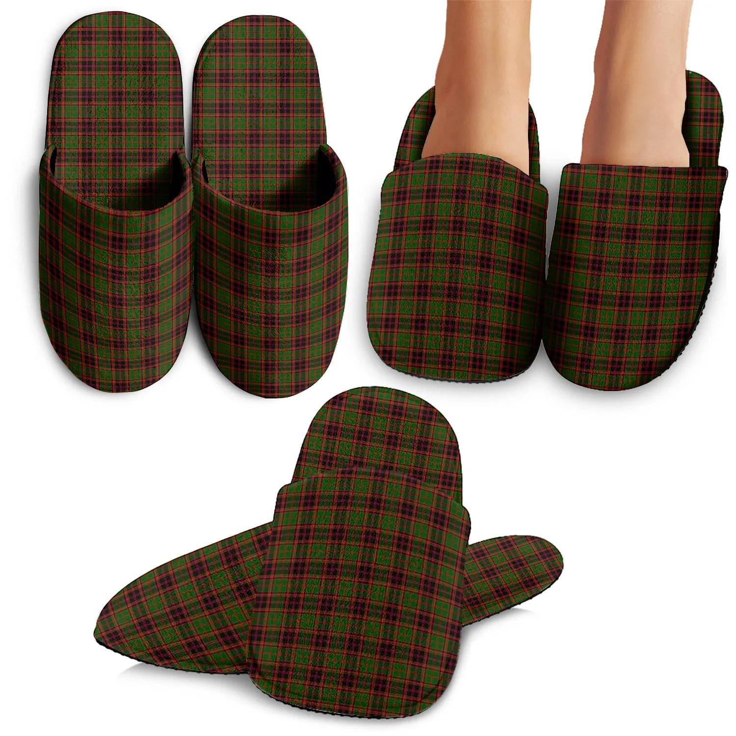 Buchan Tartan Home Slippers