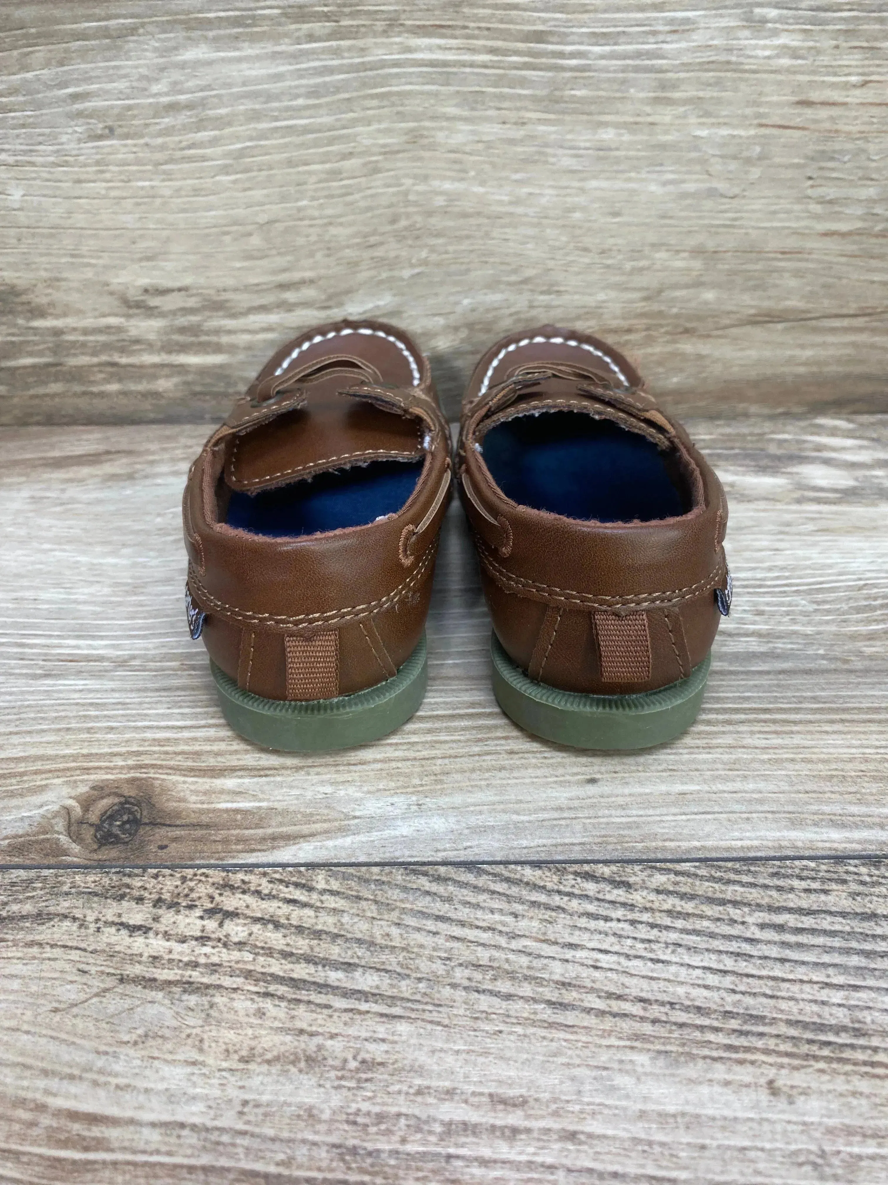 Carter's Bauk Boat Shoes Brown Sz 6c