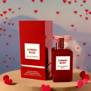 Cherry Buzz 100ml Eau de Parfum 80ml Fragrance World