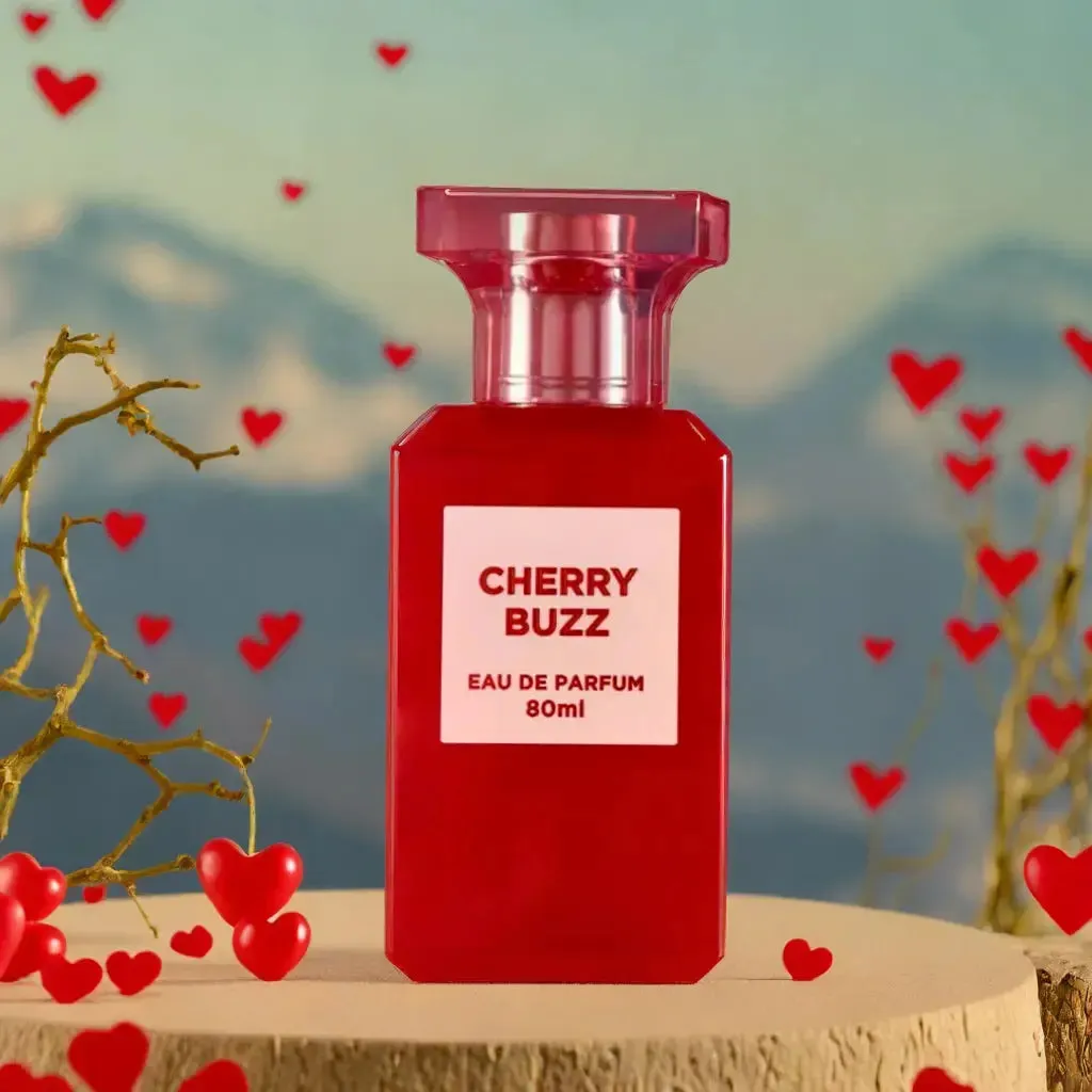 Cherry Buzz 100ml Eau de Parfum 80ml Fragrance World