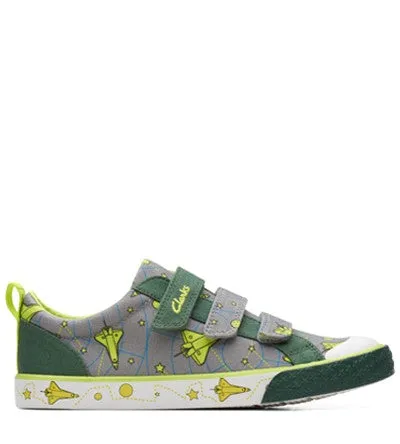 CLARKS FOXING LO KIDS G FIT