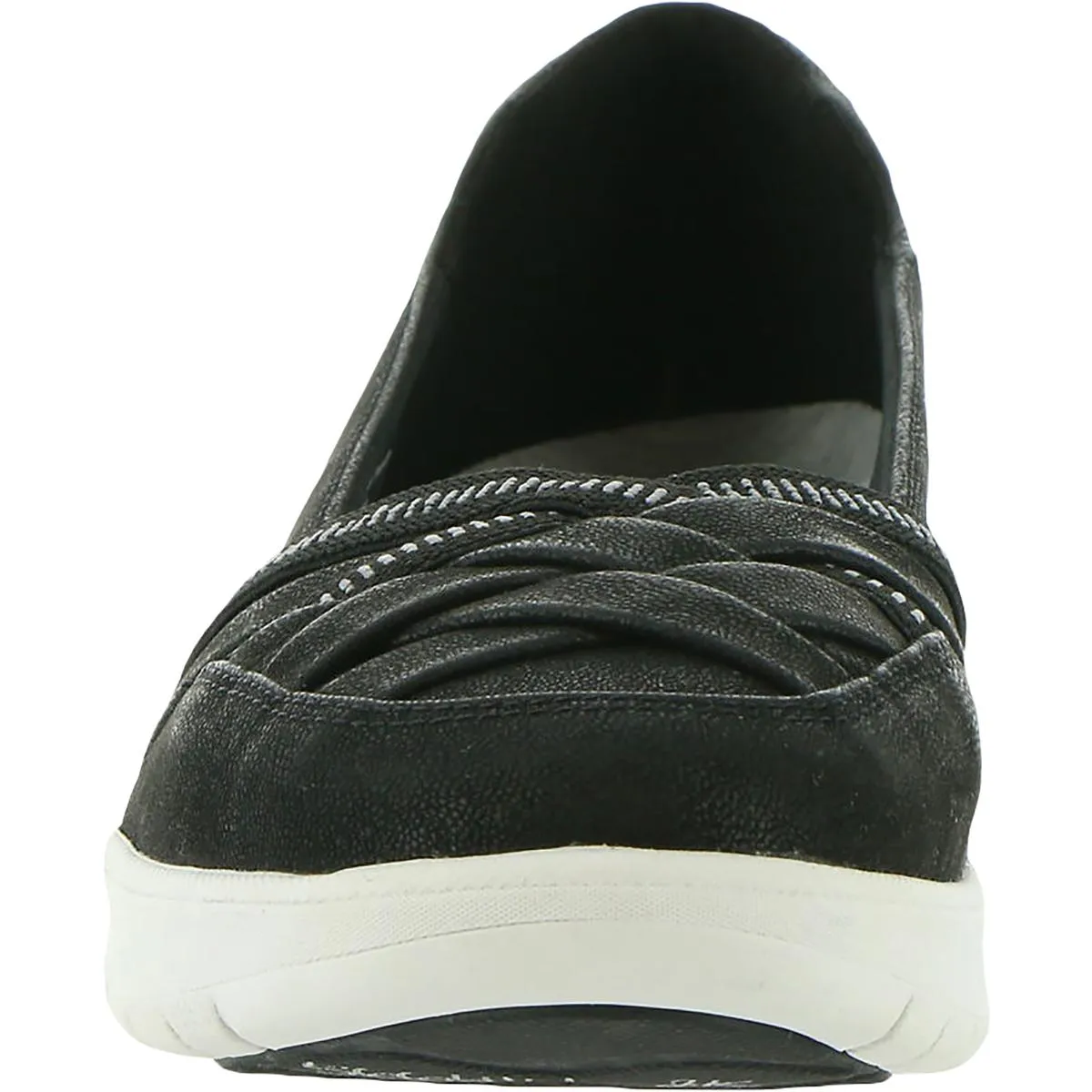 Cloudsteppers by Clarks Womens Adella Poppy Slip On Casual Boat Shoes