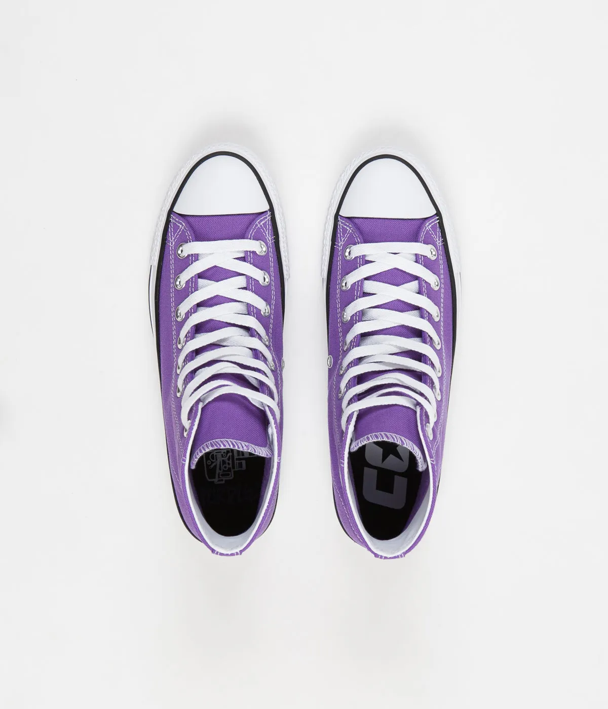 Converse CTAS Pro Hi 'Purple Pack' Shoes - Electric Purple / Black / White