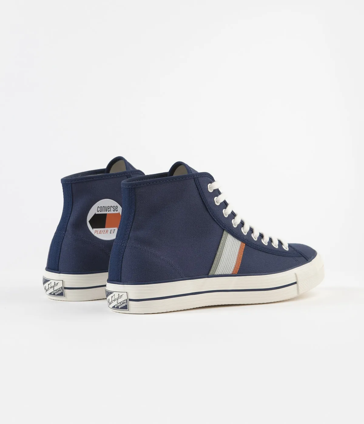 Converse Player LT Hi Shoes - Navy / Jade Stone / Egret