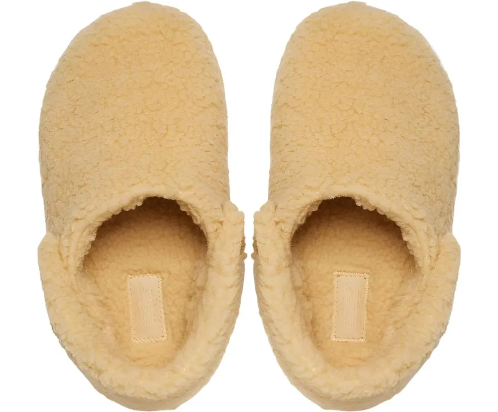 Crocs Unisex Kids Classic Cozzzy Slipper Wheat