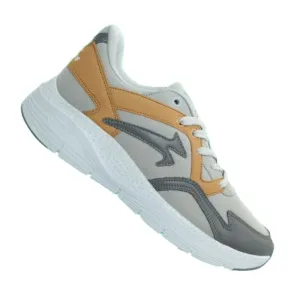 Daikros Galaxy 1 Running Shoes For Ladies (Dark Grey/Tan)