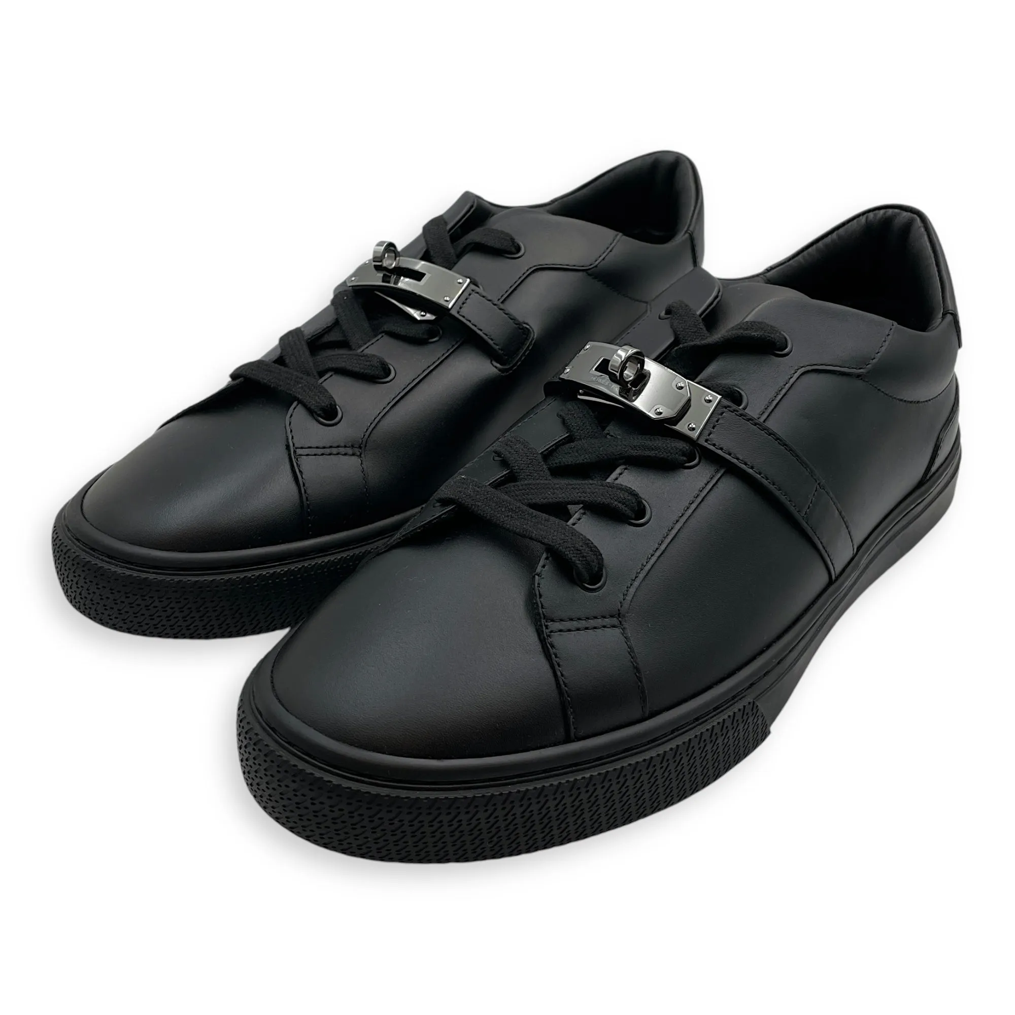 Day Sneakers 44 Black Shoes in Calfskin, PVD hardware