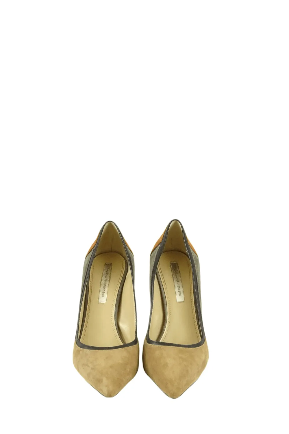 Diane Von Furstenberg Brown Stilettos 10