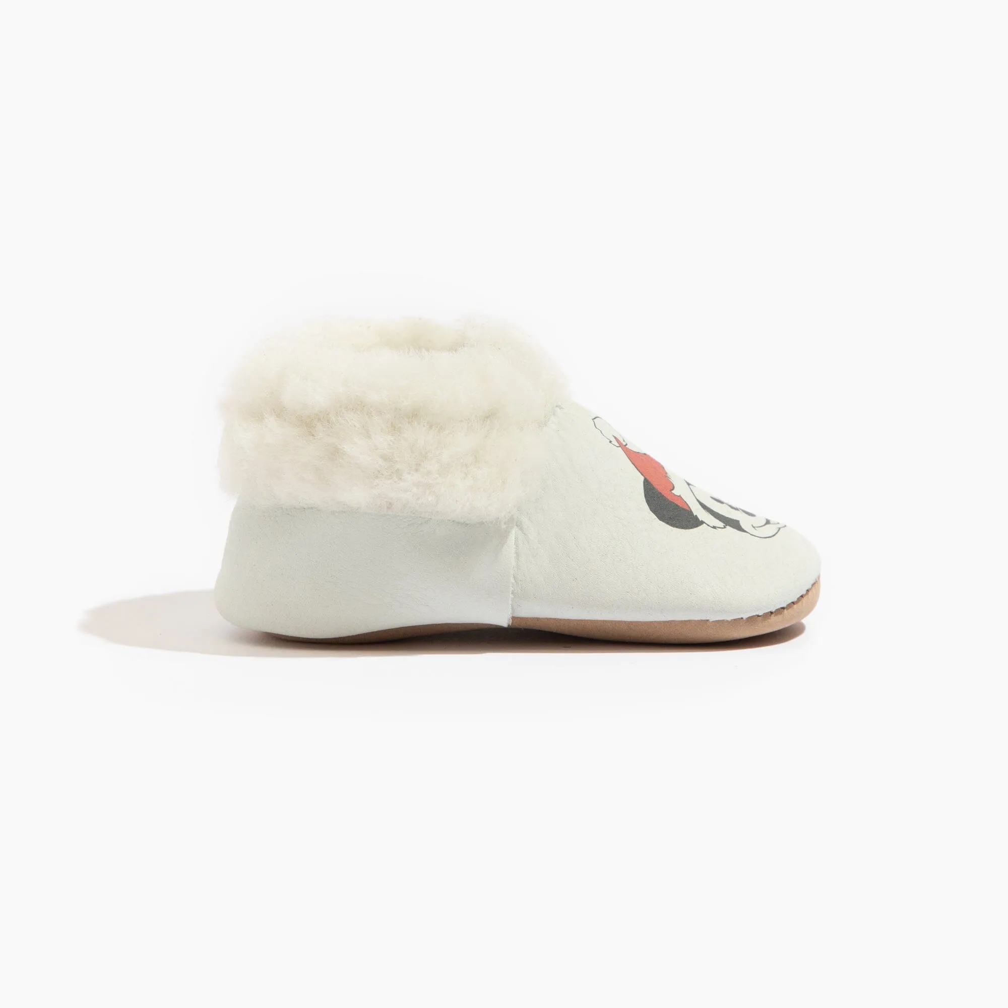 Disney Holiday Cheer Mickey Shearling Baby Shoe