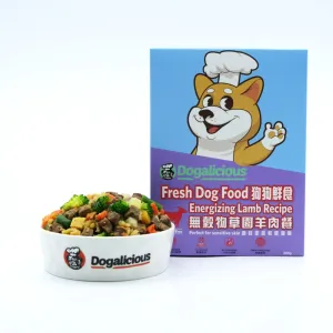 Dogalicious - Frozen Fresh Made Energizing Lamb Recipe Dog Food