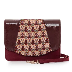 Dublin Bag Burgundy Matches Clara Shoes by Ruby Shoo