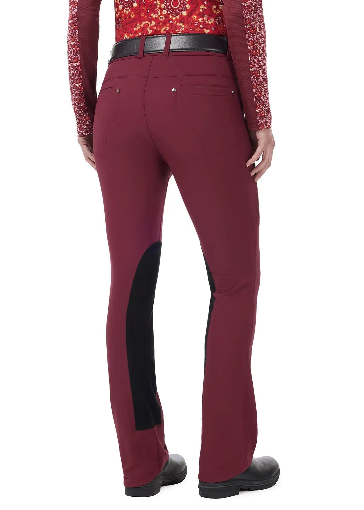 Dynamic™ Extended Knee Patch Bootcut Breech - Tall