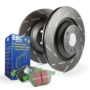 EBC Brakes S2KR1993 S2 Kits Greenstuff 2000 and USR Rotors