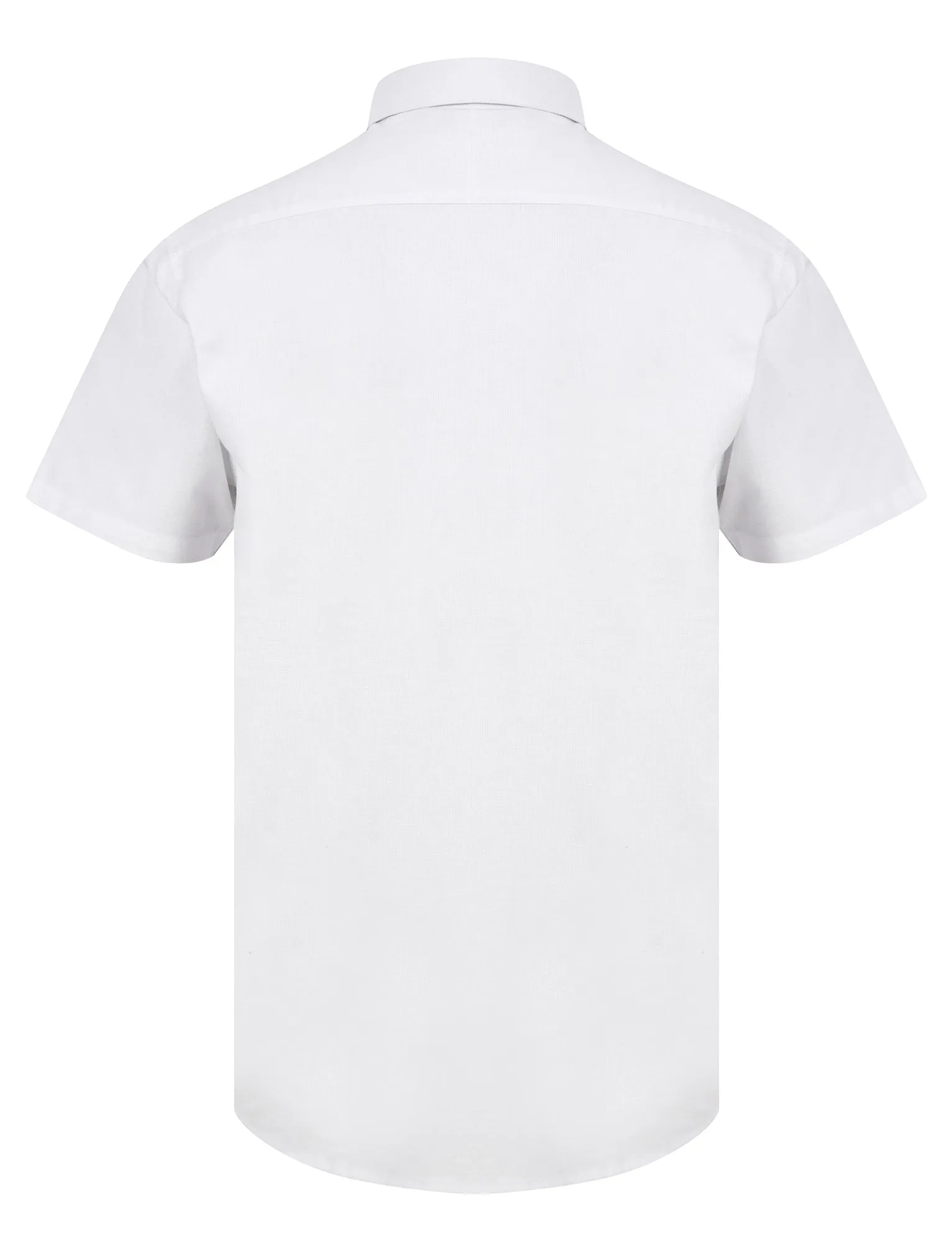 Elbury 2 Short Sleeve Cotton Twill Shirt in Bright White  - Tokyo Laundry