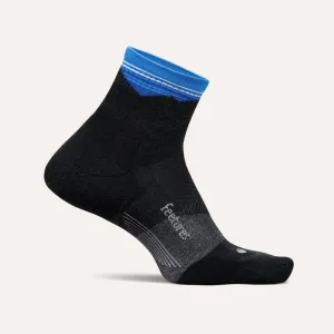 Feetures Trail | Max Cushion | Quarter Length | Blue Ridge Charcoal