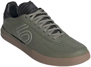 Five Ten Sleuth DLX PU Flat Shoe - Men's, Gray Two/Legacy Green/Gray Two